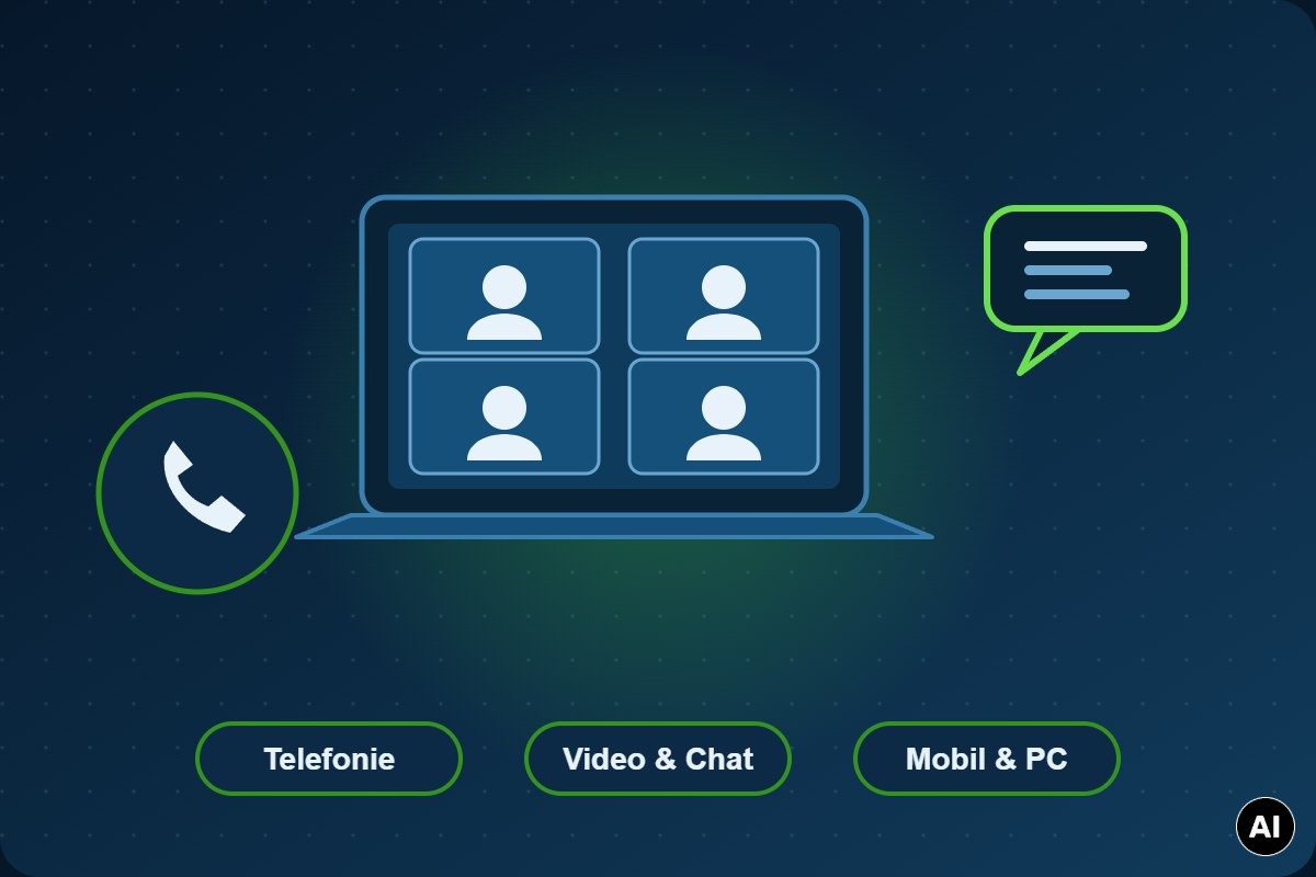 Mitel MiCollab: Telefonie, Video und Chat auf PC und Smartphone